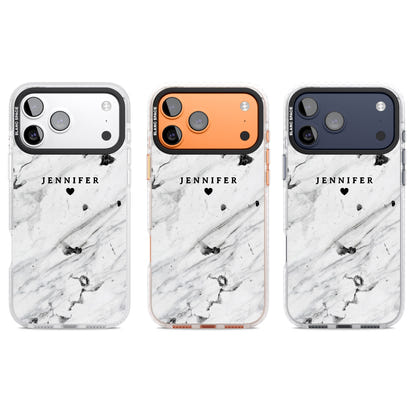 Personalised Marble Heart