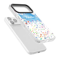 Personalised Rainbow Splatter Name