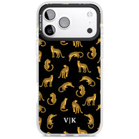 Personalised Gold Cheetah Pattern