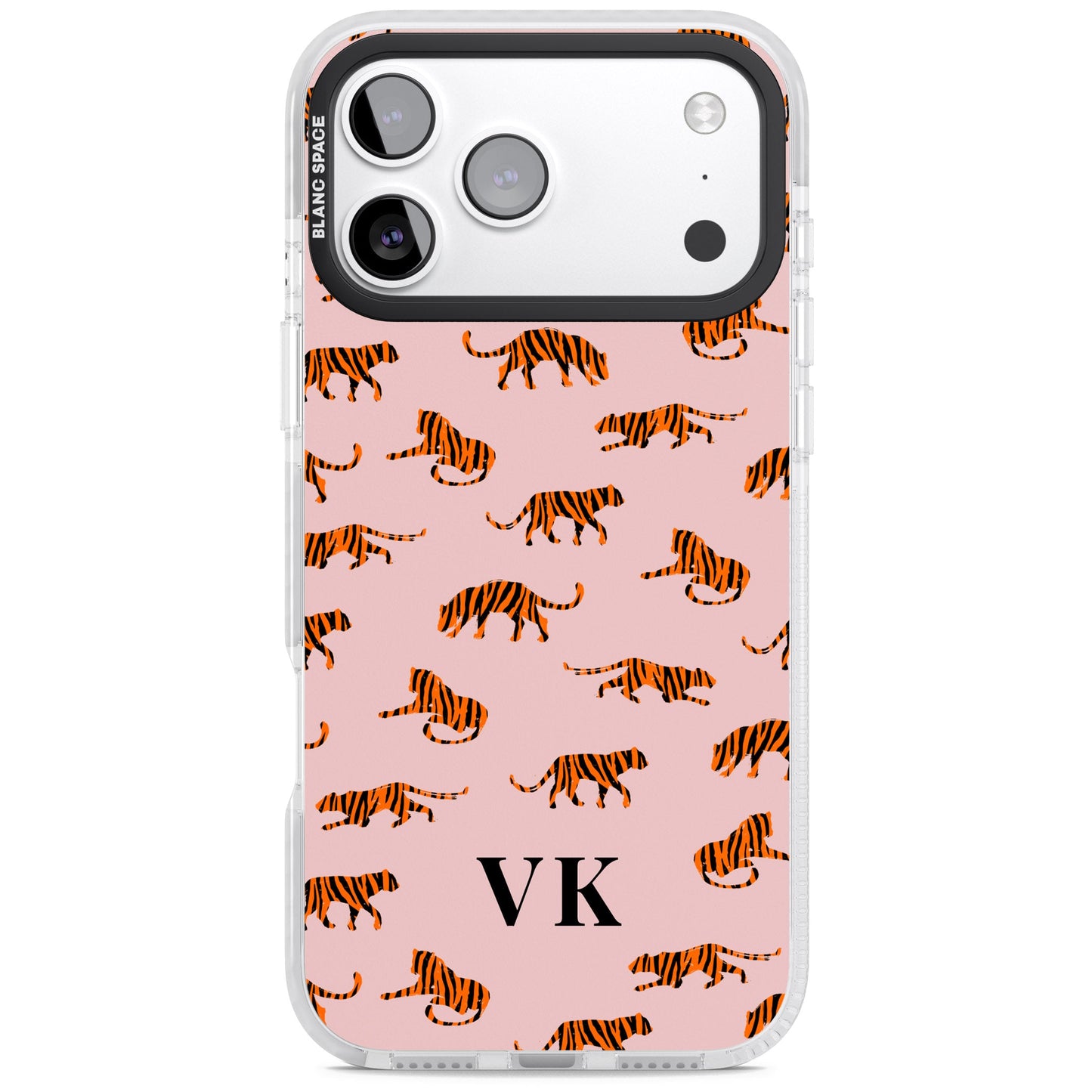 Personalised Pink Safari Tiger Pattern