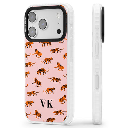 Personalised Pink Safari Tiger Pattern