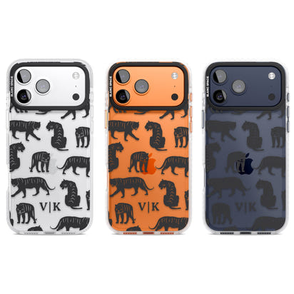 Personalised Tiger Silhouettes