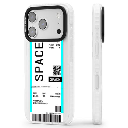 Personalised Space Travel Ticket