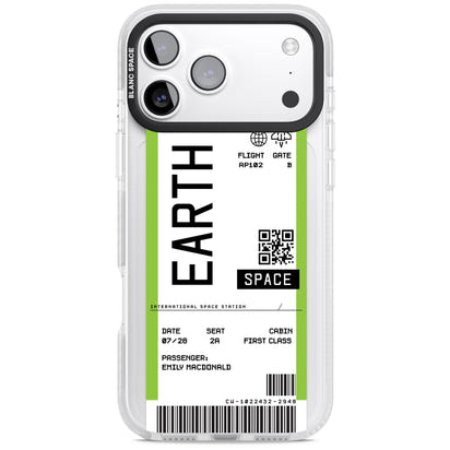 Personalised Earth Travel Ticket