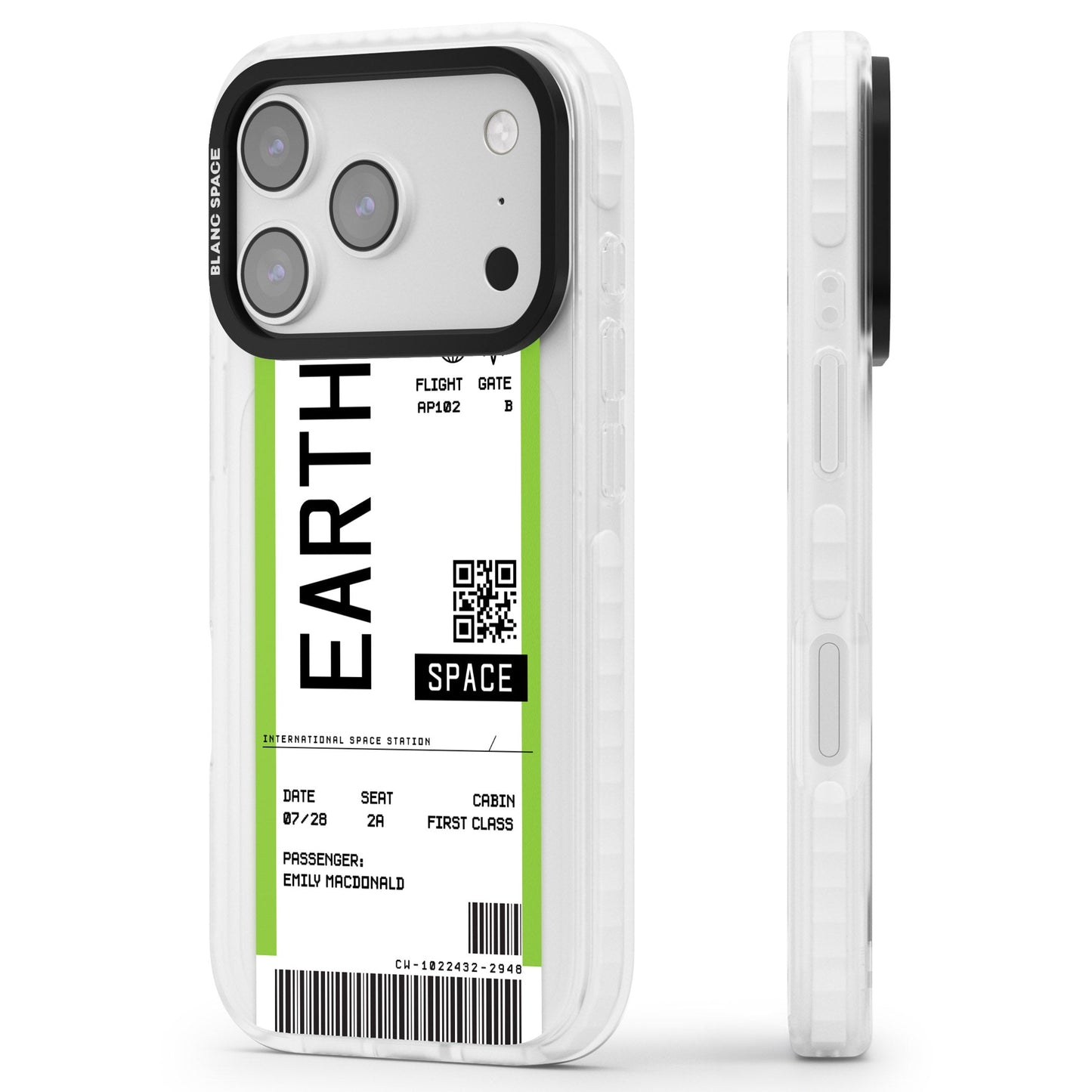 Personalised Earth Travel Ticket