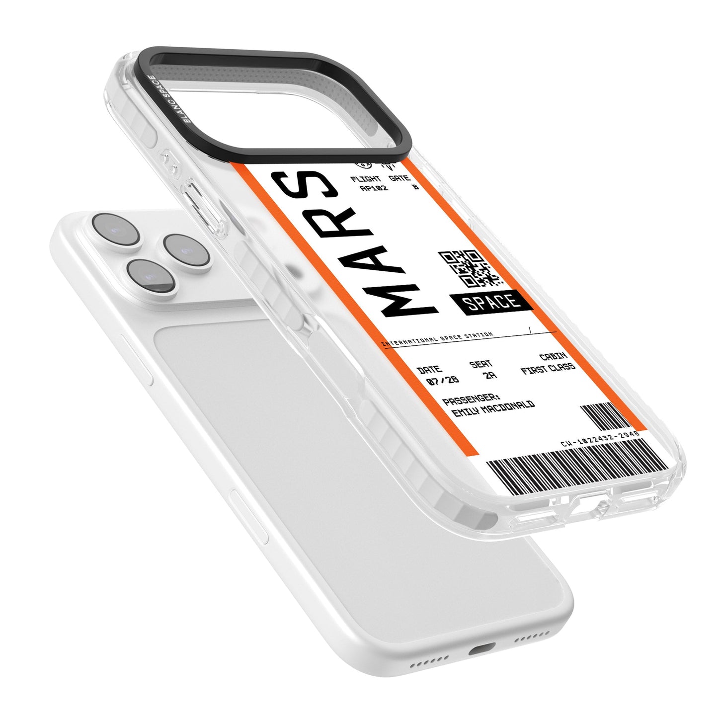 Personalised Mars Travel Ticket