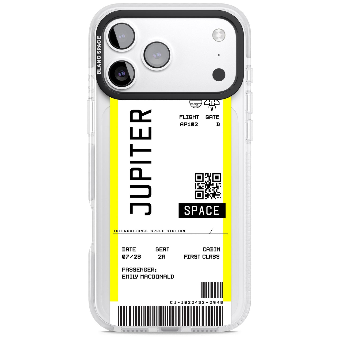 Personalised Jupiter Travel Ticket