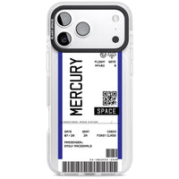 Personalised Mercury Travel Ticket