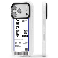 Personalised Mercury Travel Ticket