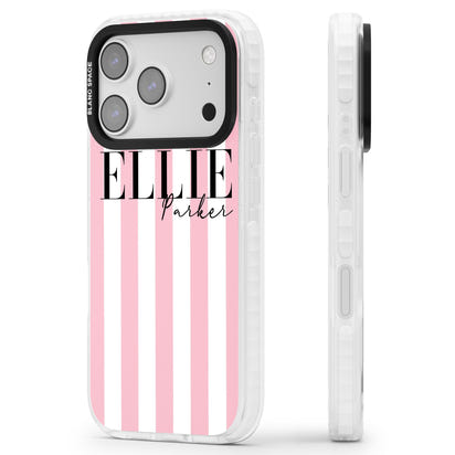 Personalised Pink Stripes
