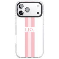 Personalised Minimal Pink Stripe