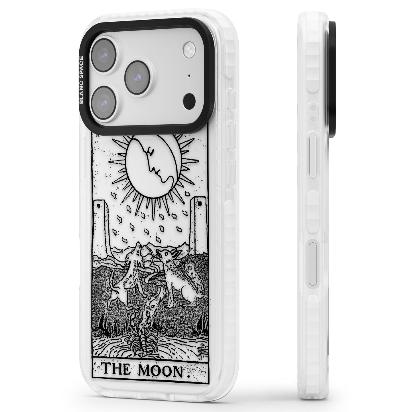 Personalised The Moon Tarot Card (Clear)
