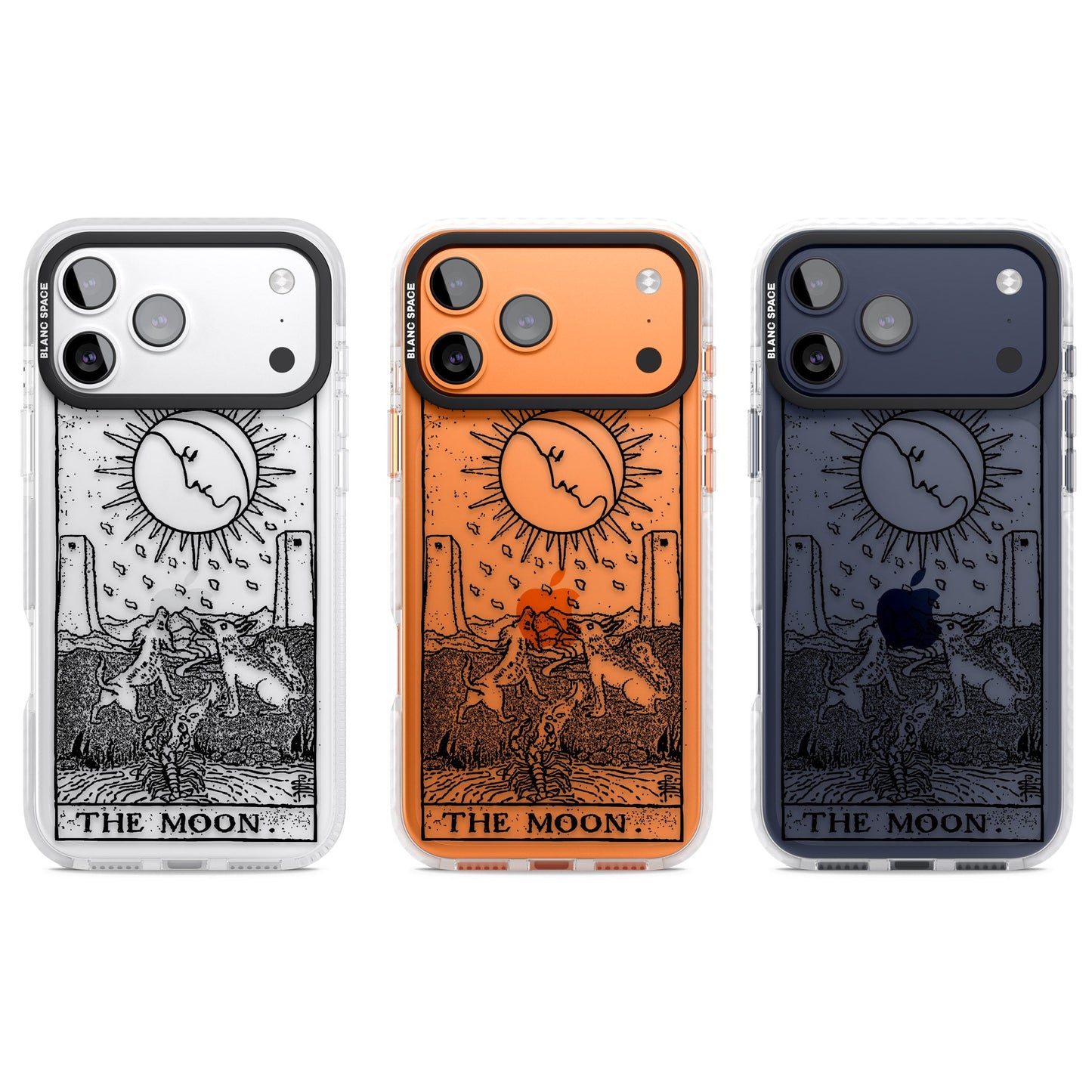 Personalised The Moon Tarot Card (Clear)