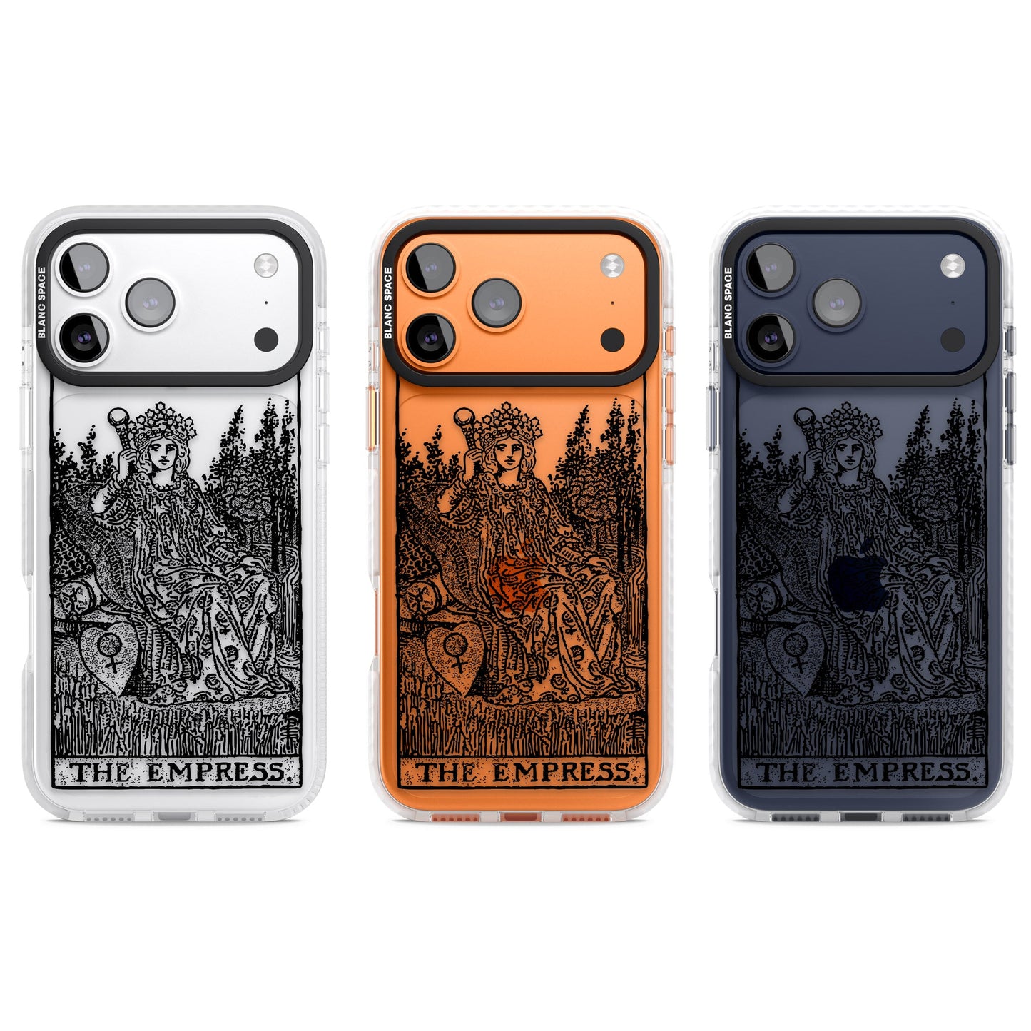 Personalisierte Tarotkarte „Die Kaiserin“ (Transparent)