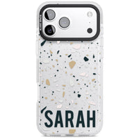 Personalised Terrazzo Blue, Pink, Brown