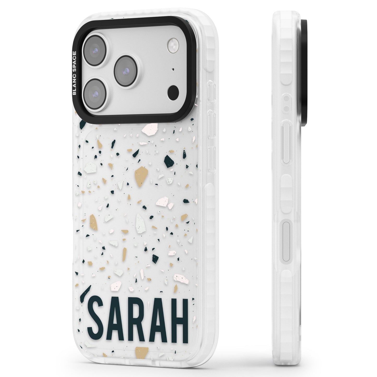 Personalised Terrazzo Blue, Pink, Brown