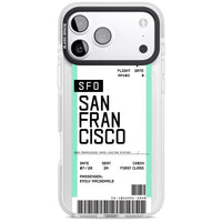 Personalised San Francisco Boarding Pass