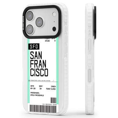 Personalised San Francisco Boarding Pass