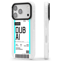 Personalised Dubai Boarding Pass