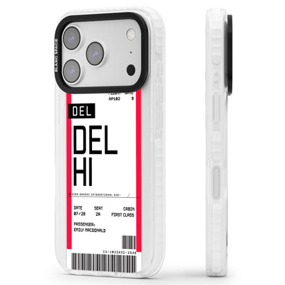 Personalised Delhi Boarding Pass