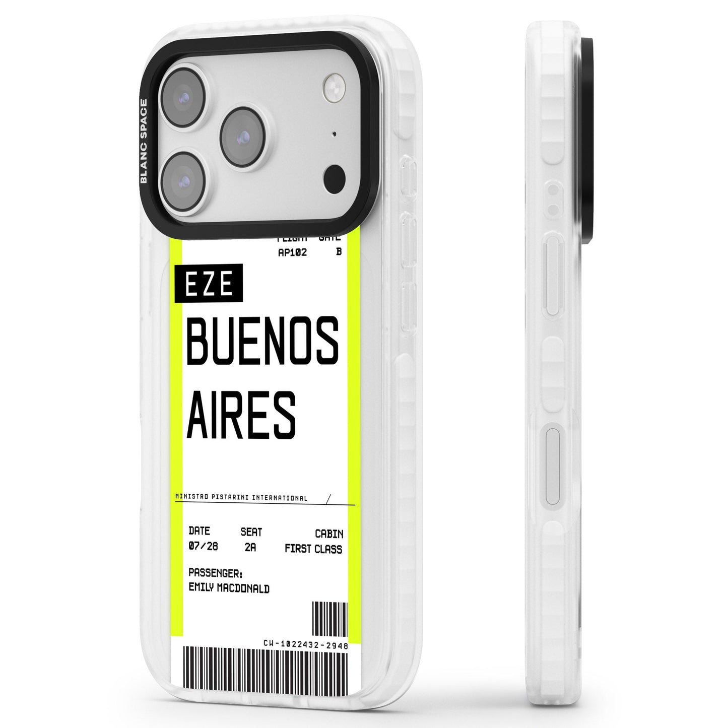 Personalised Buenos Aires Boarding Pass