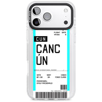 Personalised Cancún Boarding Pass