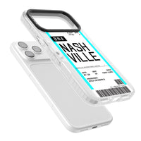 Carte d'embarquement personnalisée pour Nashville