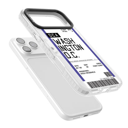 Personalised Washington D.C. Boarding Pass
