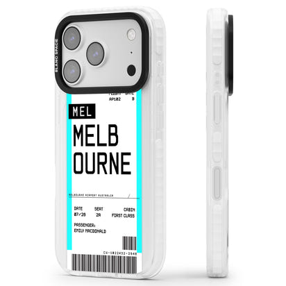 Personalised Melbourne Boarding Pass