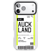 Personalised Auckland Boarding Pass