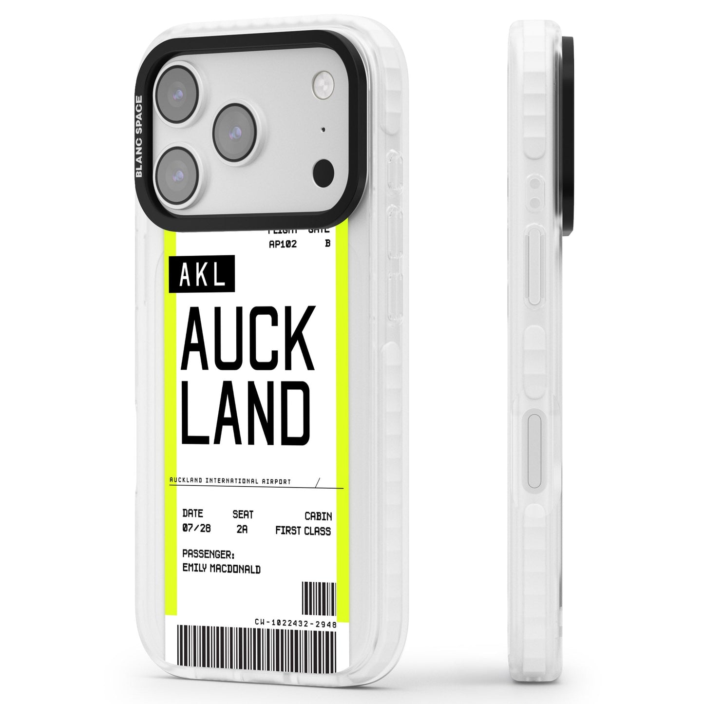 Personalised Auckland Boarding Pass