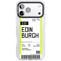 Personalised Edinburgh Boarding Pass