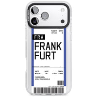 Personalised Frankfurt Boarding Pass