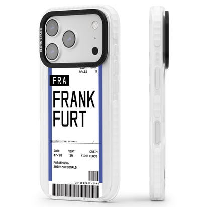 Personalised Frankfurt Boarding Pass