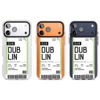 Personalised Dublin Boarding Pass