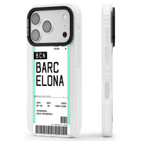 Personalised Barcelona Boarding Pass