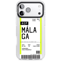 Personalised Málaga Boarding Pass