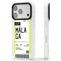 Personalised Málaga Boarding Pass