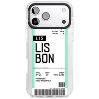Personalised Lisbon Boarding Pass