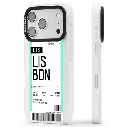 Personalised Lisbon Boarding Pass