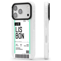Personalised Lisbon Boarding Pass