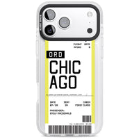 Personalised Chicago Boarding Pass