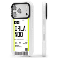 Personalised Orlando Boarding Pass