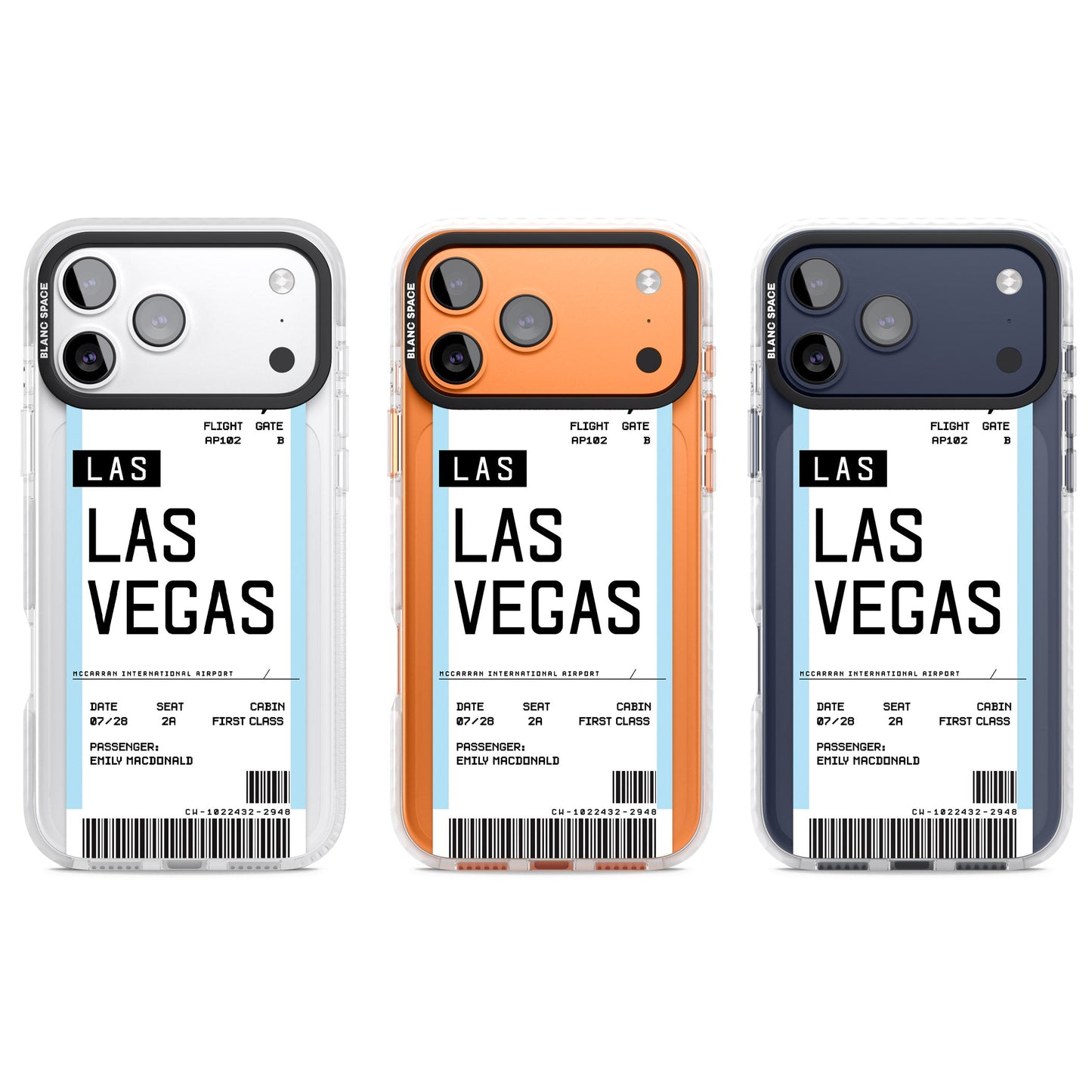 Personalised Las Vegas Boarding Pass