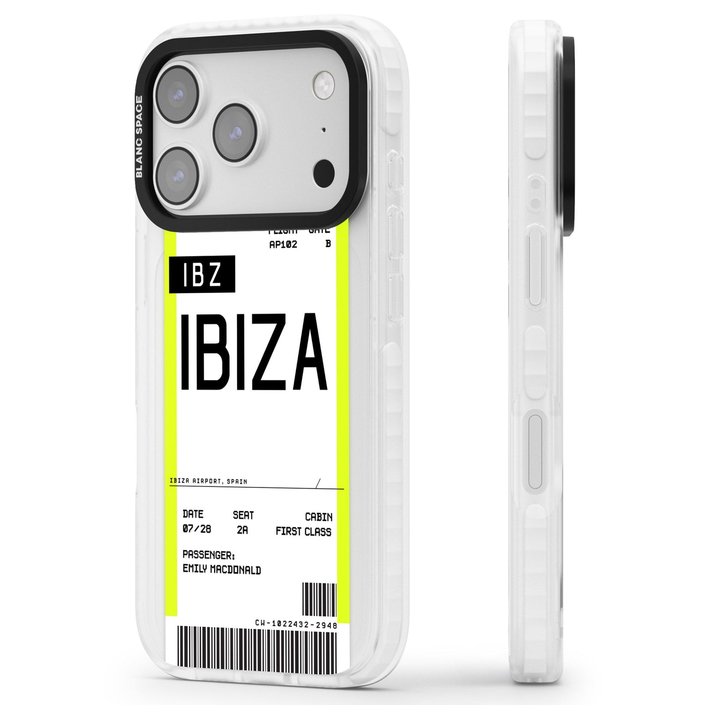 Personalised Ibiza Boarding Pass
