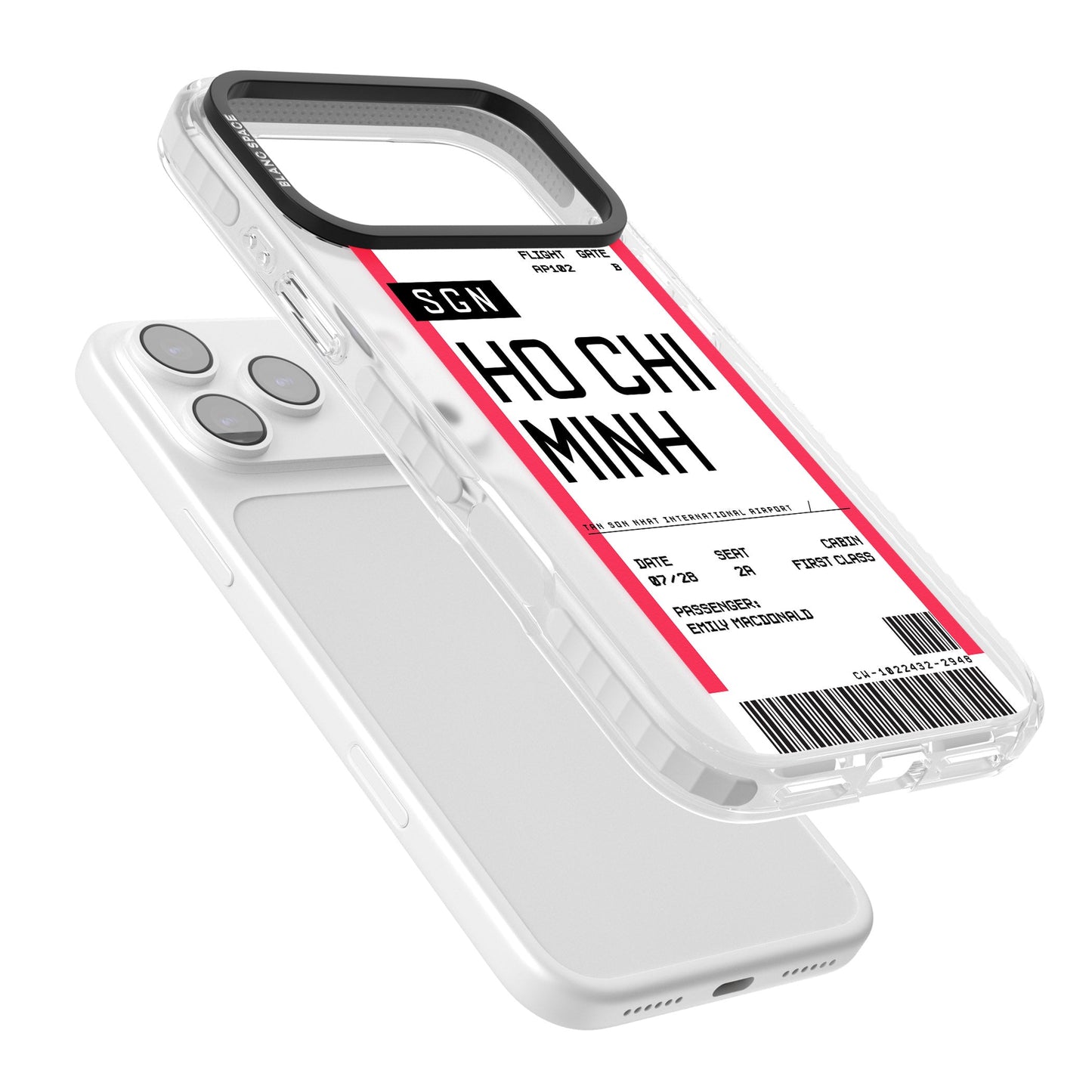 Personalised Ho Chi Minh Boarding Pass