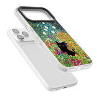 Cat in Klimt's Garden