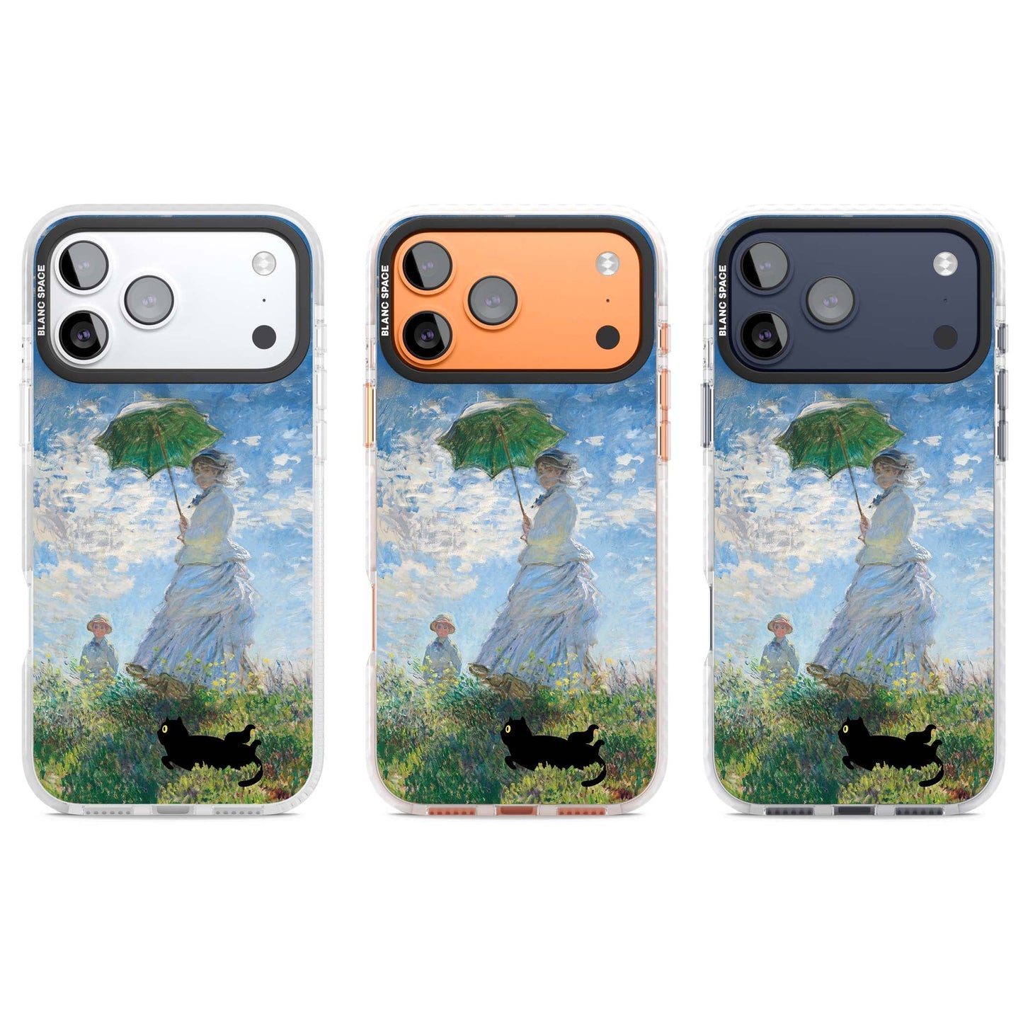 Cat with Monet's Parasol Lady