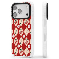 Vintage Cherry Diamond Pattern