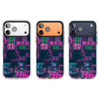 Bande nocturne au néon